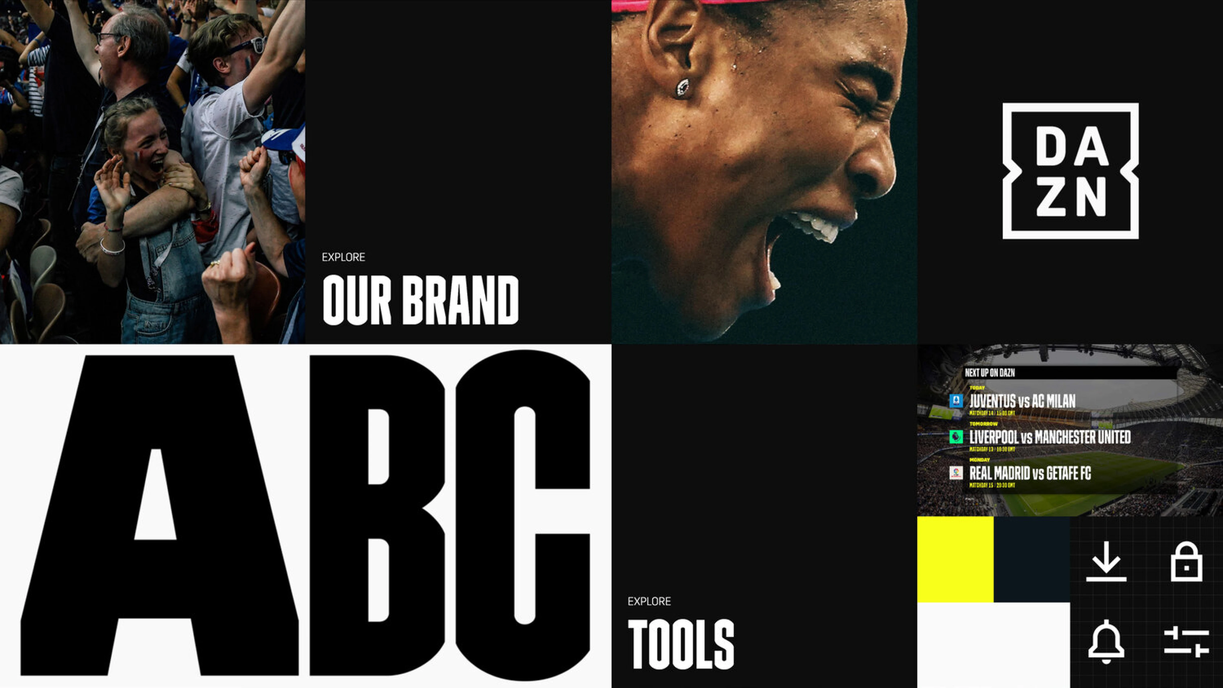 DAZN brand guidelines