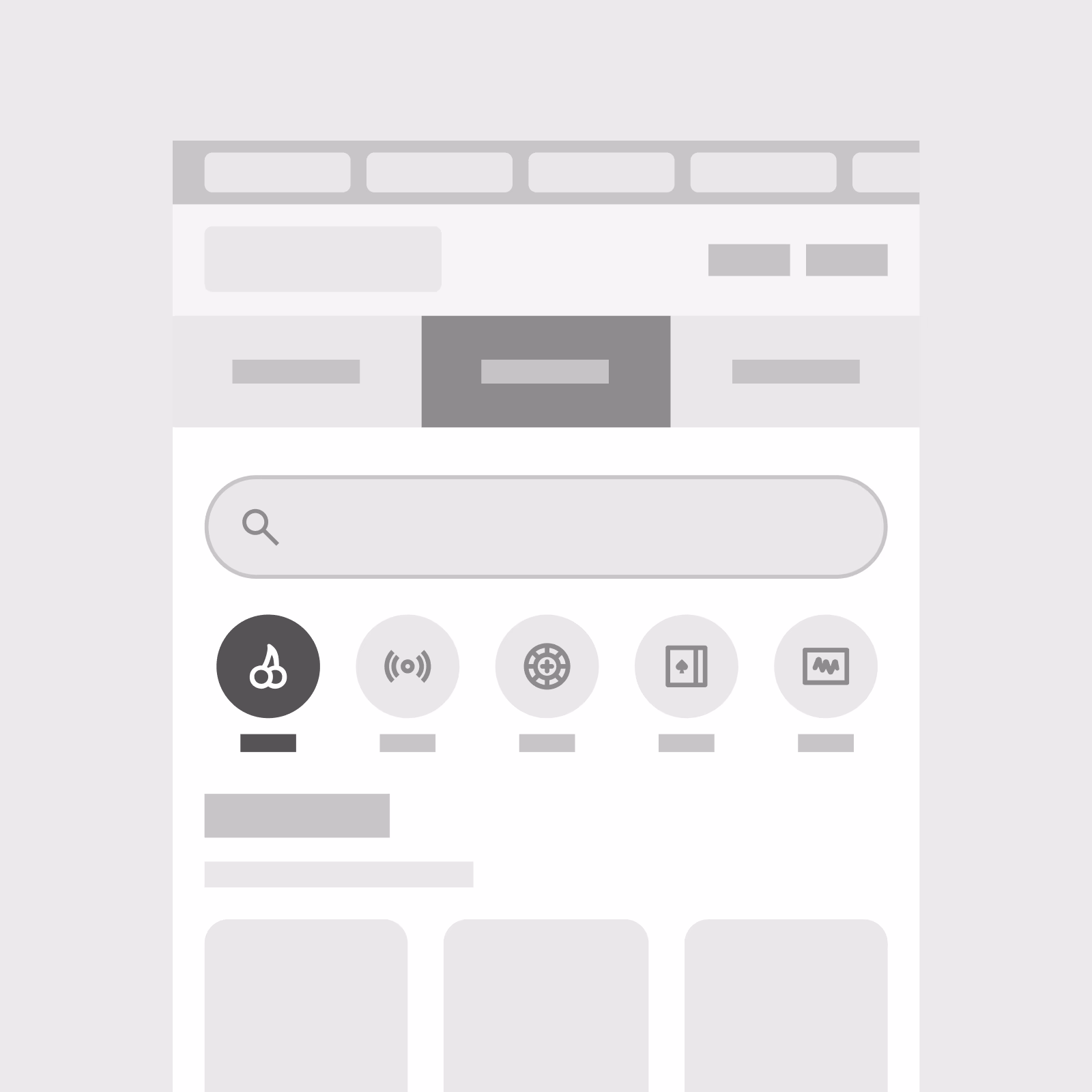 Wireframe exploration 1